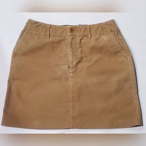 Eddie Bauer women corduroy skirt size 6